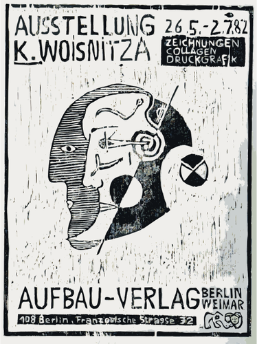 Berlin exhibit ad